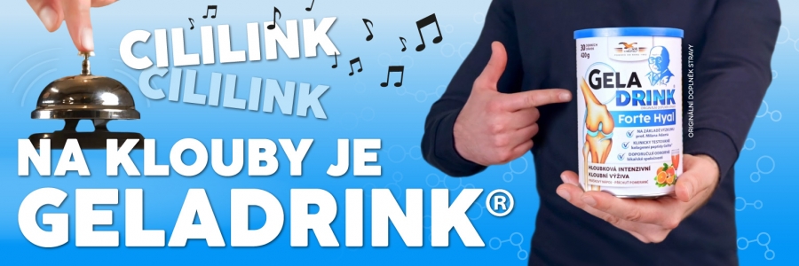 Cililink, cililink, na klouby je Geladrink!